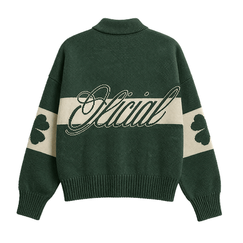 CHALECO "BIG LUCKY" VERDE DOUBLE ZIP 