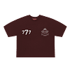 POLERA OVERSIZE "777 CLUB" CAFE