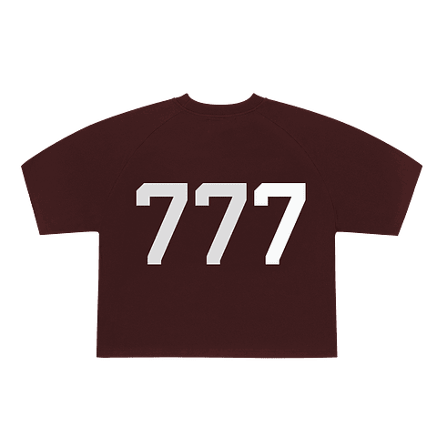 POLERA OVERSIZE "777 CLUB" CAFE