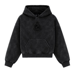 POLERON BOXY "RIVELAZIONE" HEAVYWEIGHT FRENCH TERRY STONE