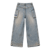 PANTALON BAGGY "FORTUNE CUT" CARGO LIGHT BLUE DESSERT