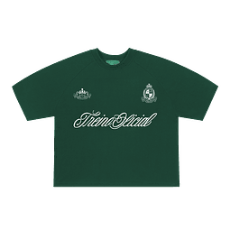 POLERA OVERSIZE "YOUNG MONEY ENFAKII" VERDE