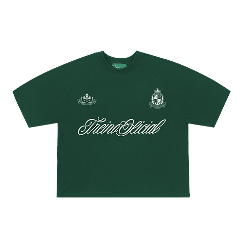 POLERA OVERSIZE "YOUNG MONEY ENFAKII" VERDE