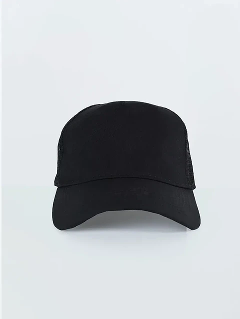 Boné preto de demonstração