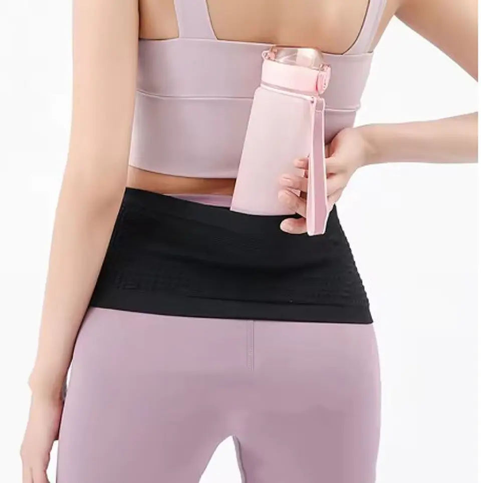 Cinto Porta-Celular Esportivo Invisível — Preto 2