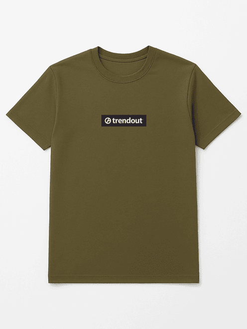 T-shirt Trendout Kaki 1