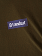 T-shirt Trendout Kaki - Thumbnail 3