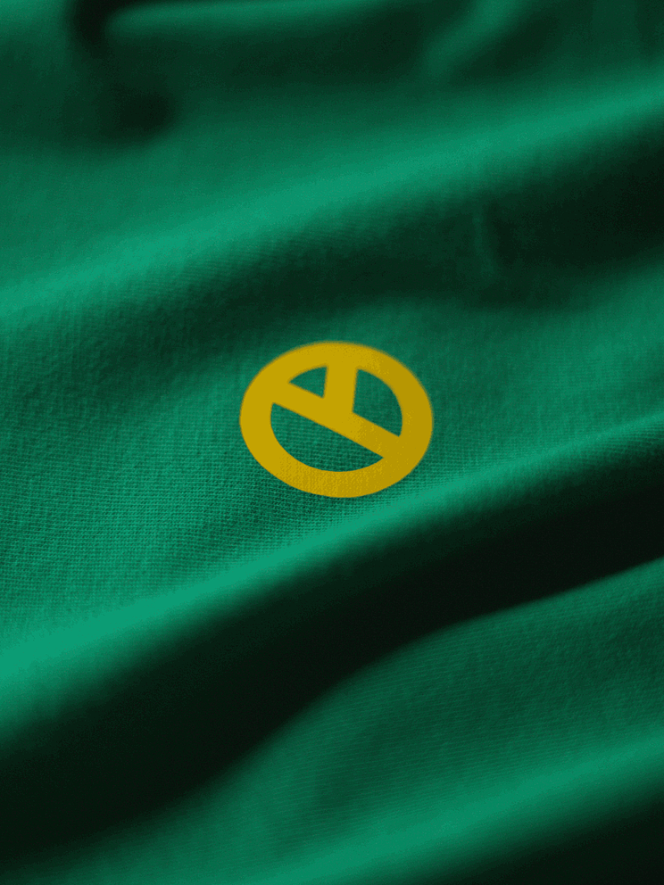 T-shirt Trendout Oversized Verde 25 3