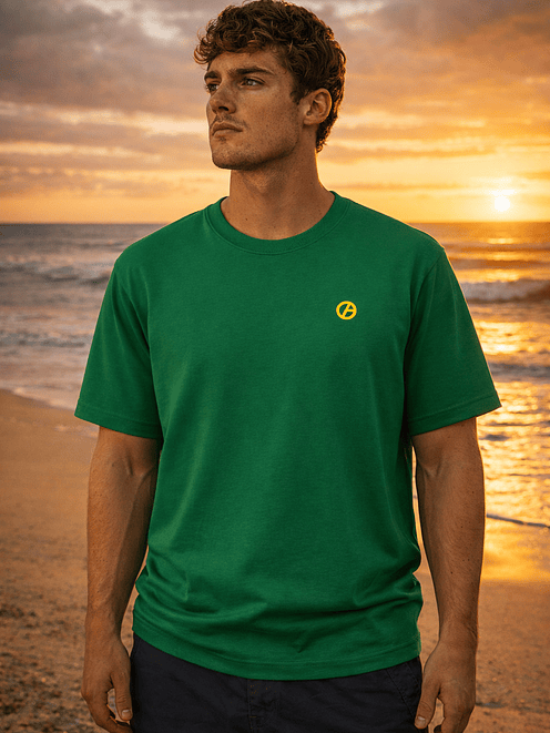 T-shirt Trendout Oversized Verde 25 2