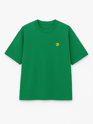 T-shirt Trendout Oversized Verde 25
