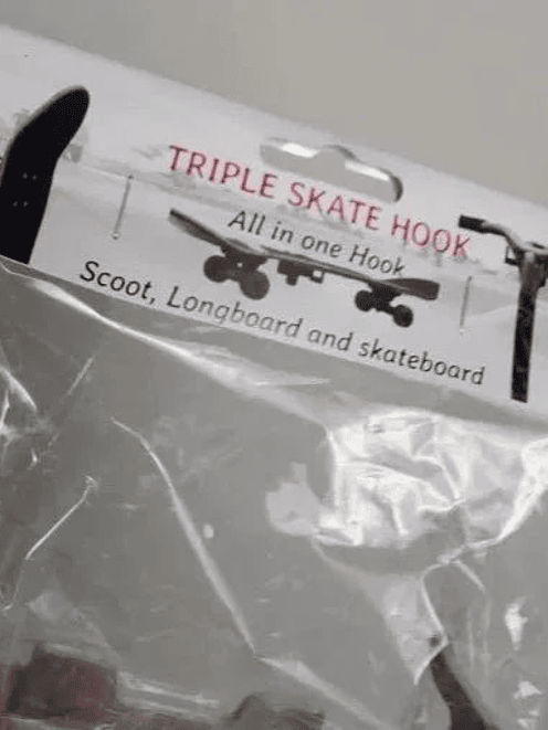 Suporte de parede para Skates - Suporte triplo 2