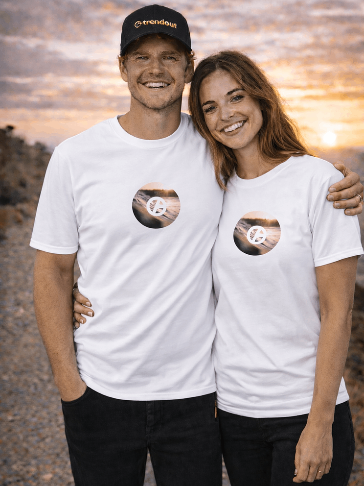 T-shirt Trendout Sunset - Regular Fit  2