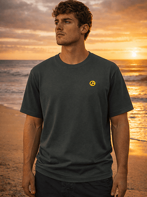 T-shirt Trendout Oversized Cinza 25