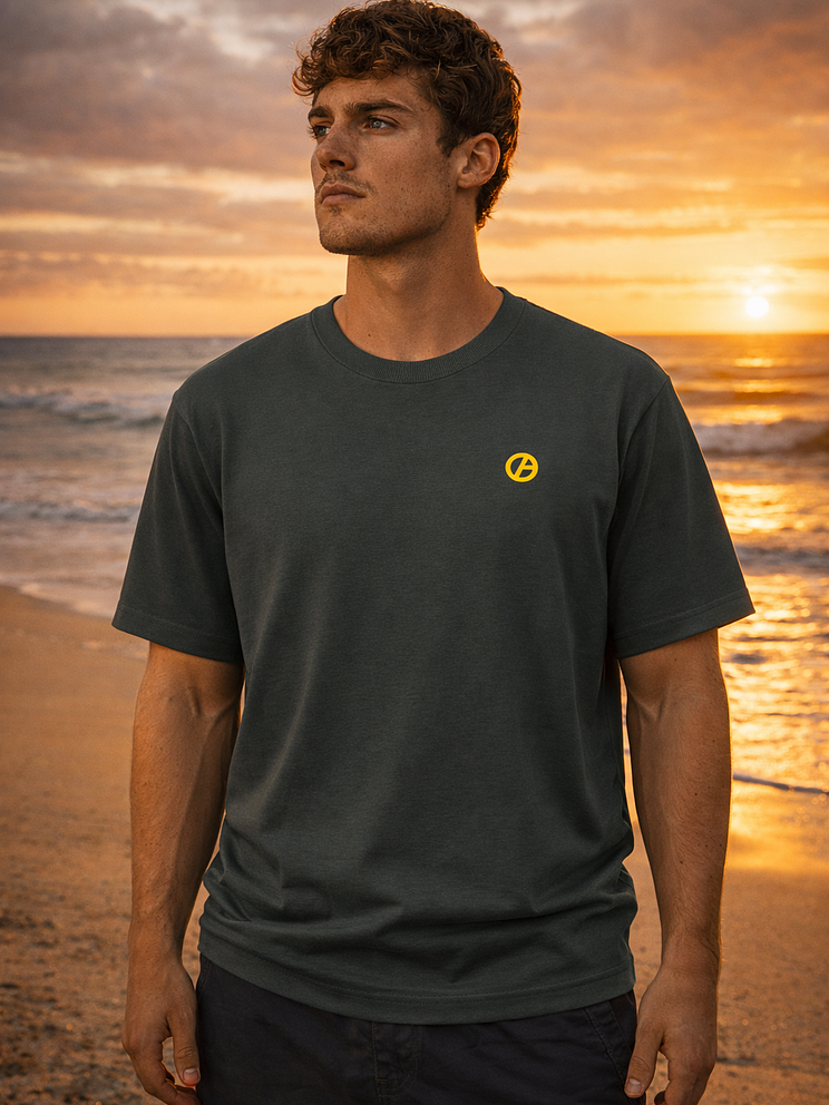 T-shirt Trendout Oversized Cinza 25 1