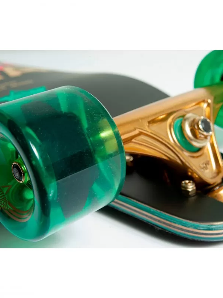 Longboard Dusters Golden State Black Green - 38