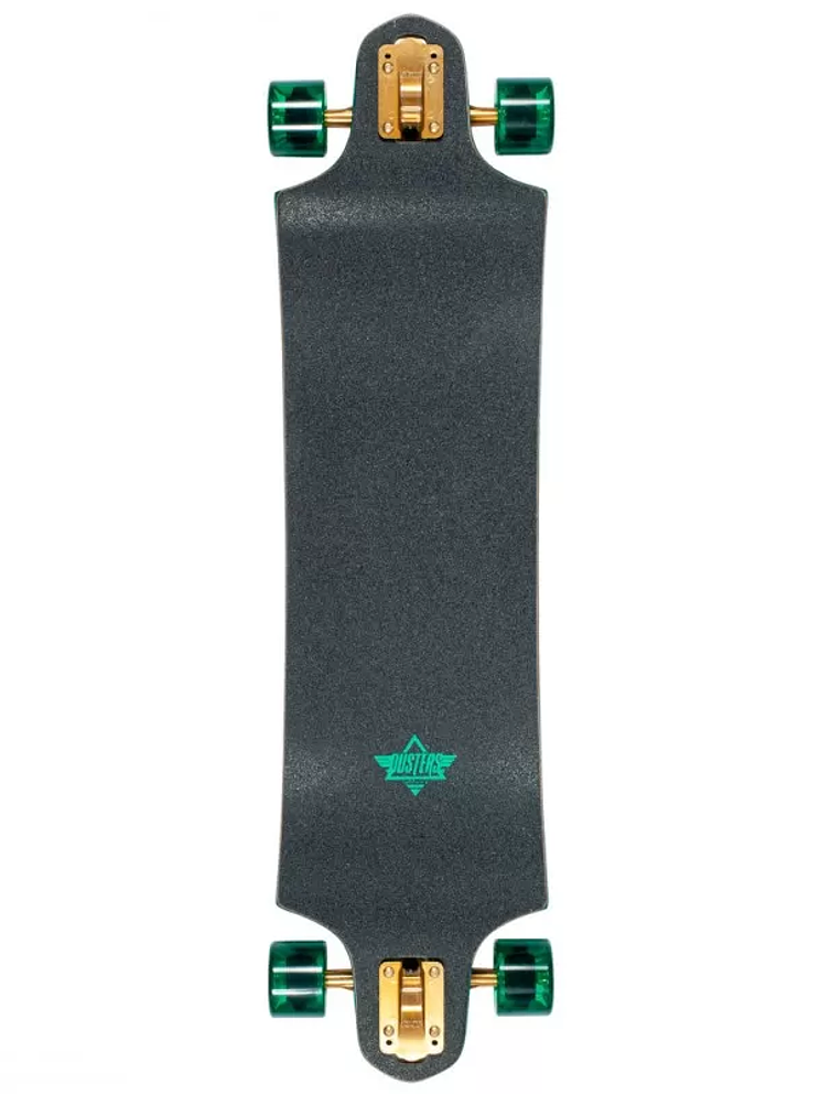 Longboard Dusters Golden State Black Green - 38