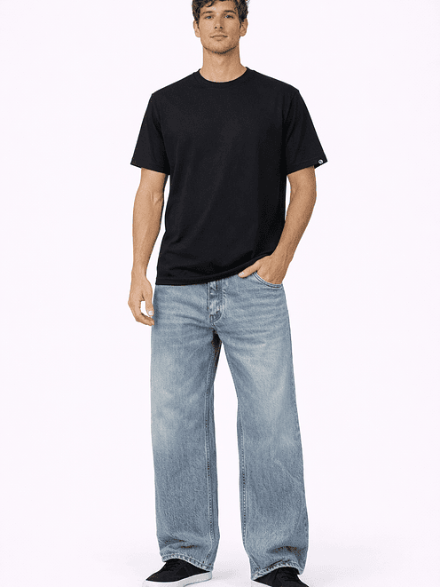 Calças Trendout Loose Fit Faded 1