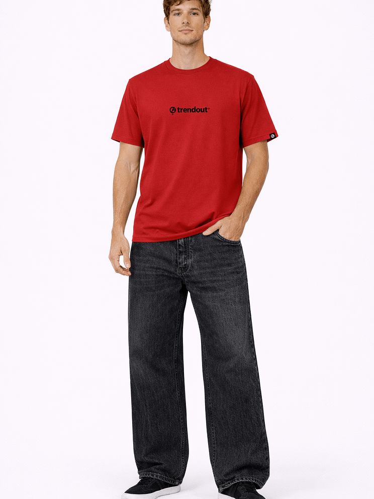 Calças Trendout Loose Fit Faded Black 1