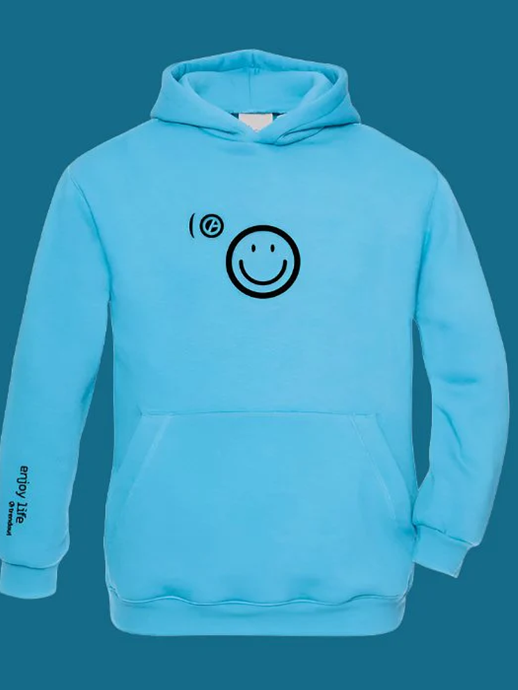 Hoodie Trendout Smile Kids 23  3