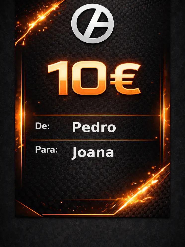 Cartão Presente Especial 3