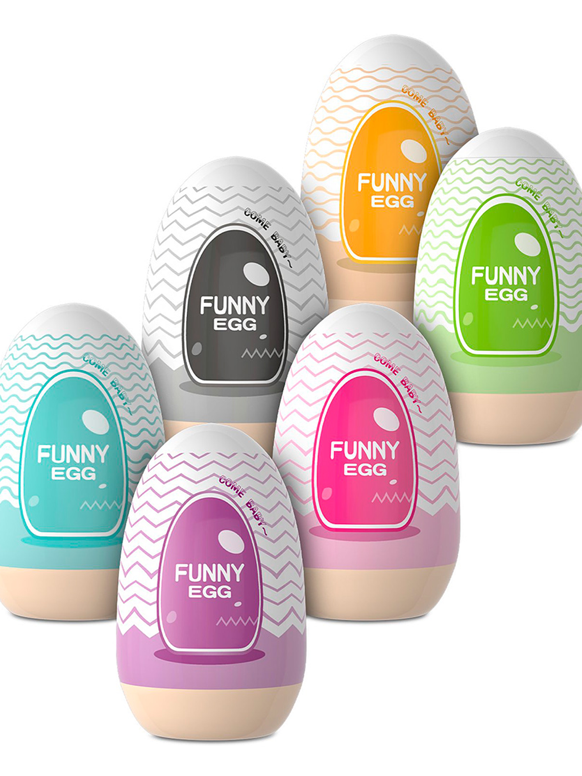 Huevo masturbadore Uni Funny Egg  6