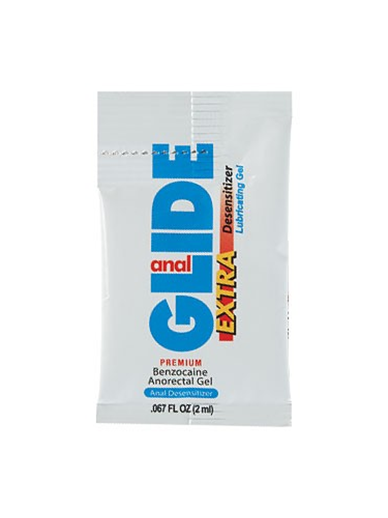 GLIDE LUBRICANTE DESENSIBILIZANTE ANAL SACHET 1