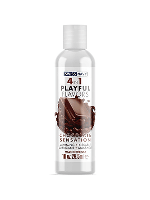 4 EN 1 GEL CÁLIDO COMESTIBLE CHOCOLATE