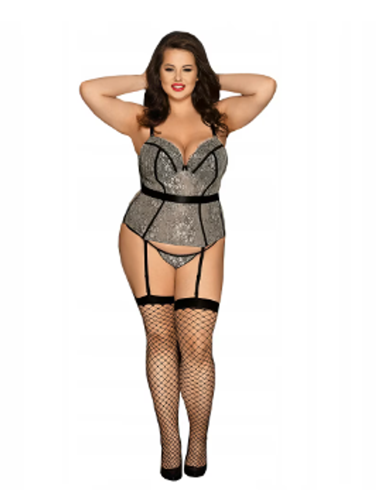 Body gris con todo incluido 1