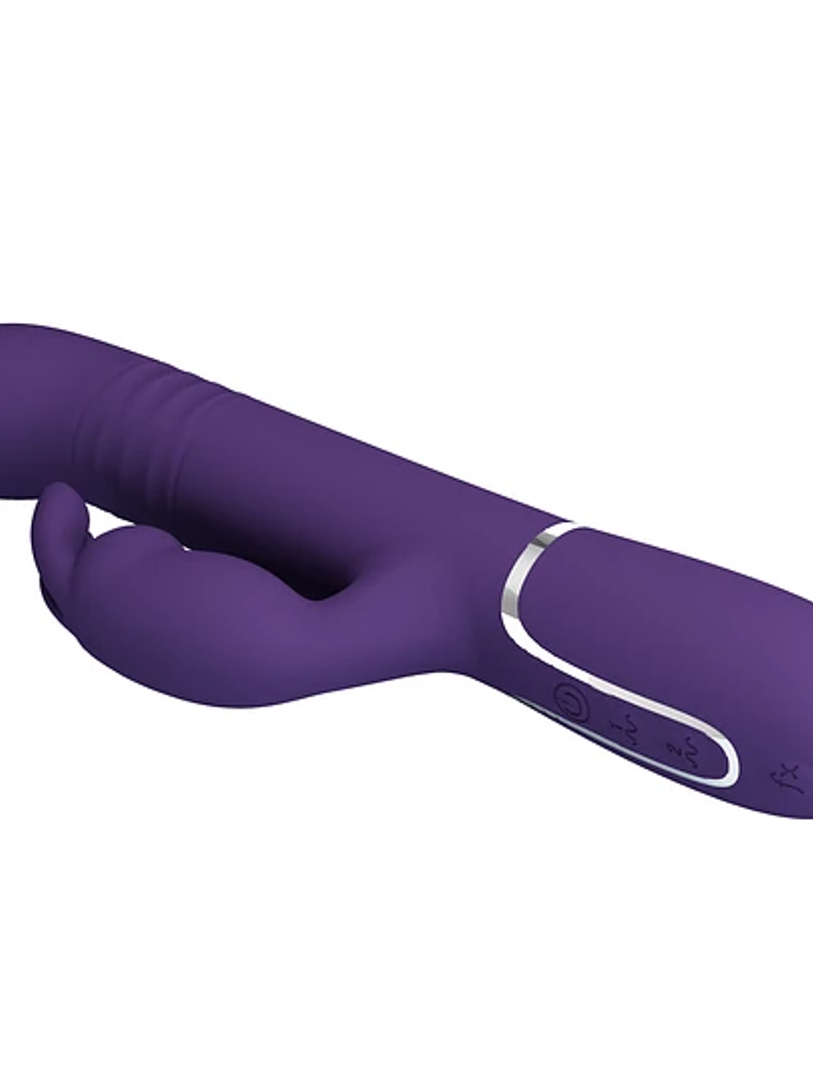 Vibrador Conejo con Empuje y Perlas Vibratorias Giratorias 6