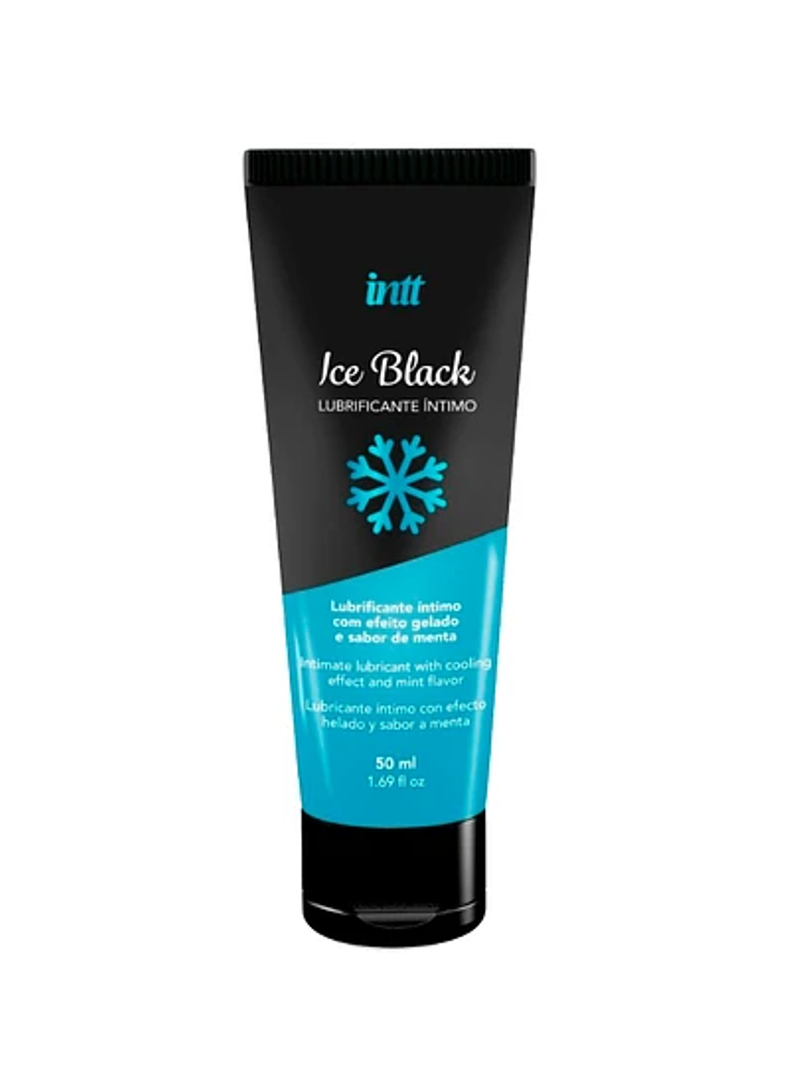 Lubricante Efecto Frío Ice Black Intt 1