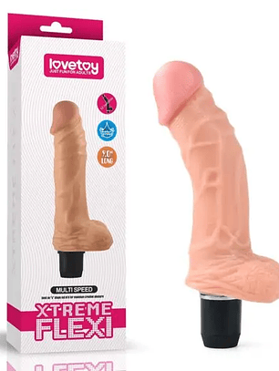 Dildo vibrador Xtreme Flexi 23cm LOVETOY