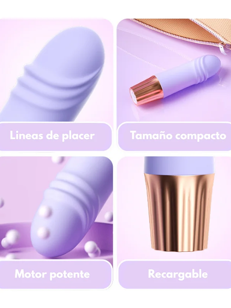 Vibrador Mini Mori 9