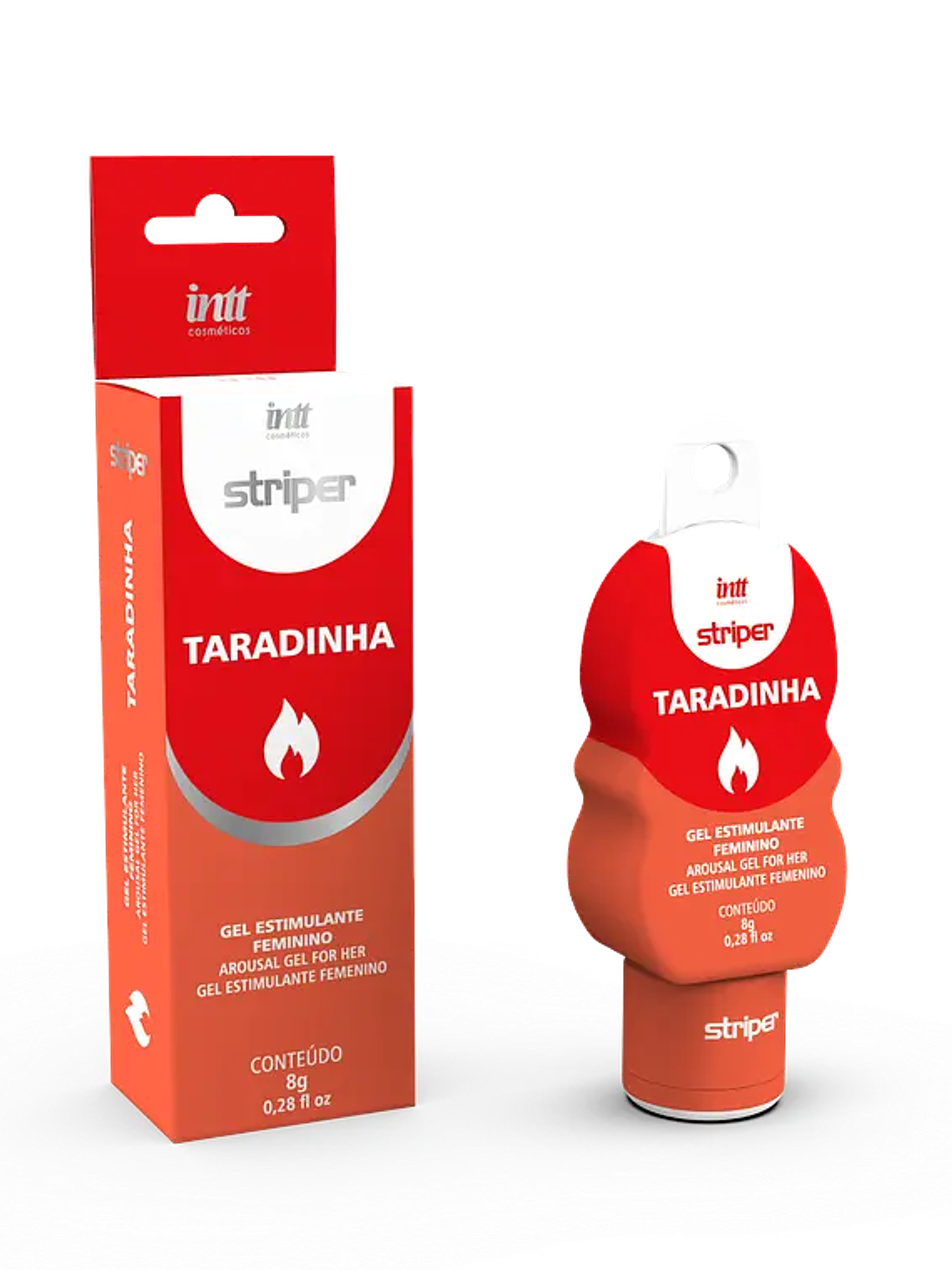 Gel Excitante Femenino Taradinha Striper 1