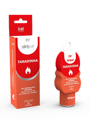Gel Excitante Femenino Taradinha Striper