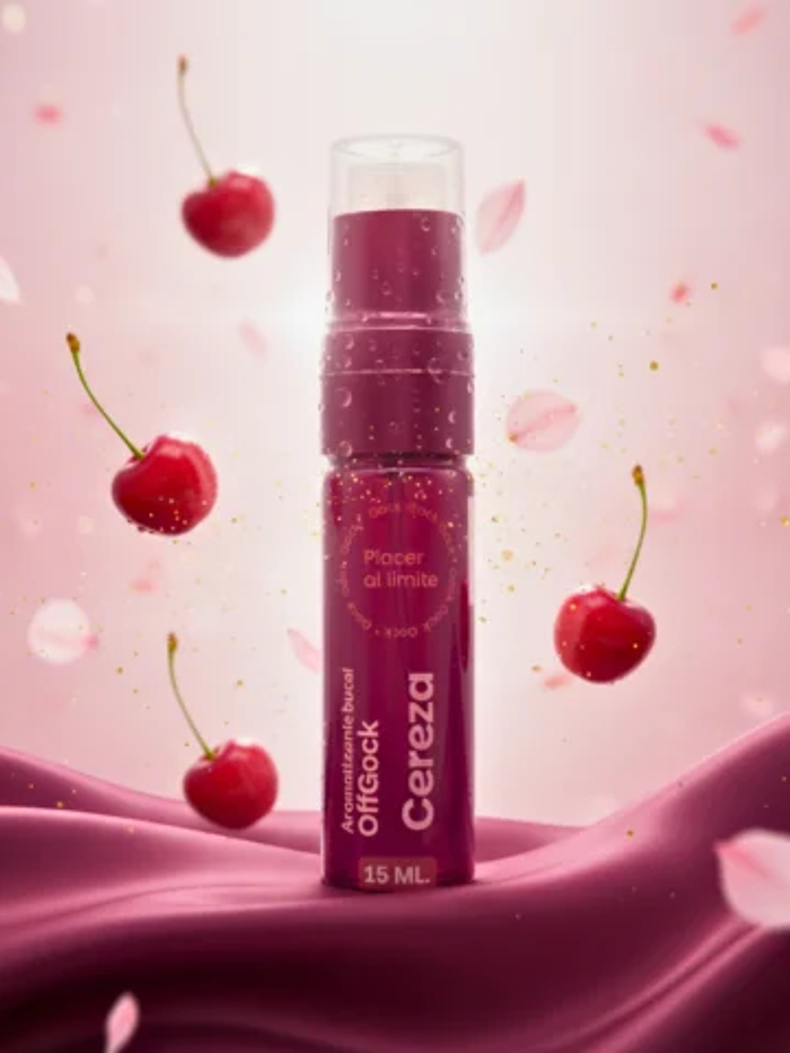 Anti Arcadas para sexo oral CEREZA – OffGock 15ML 2