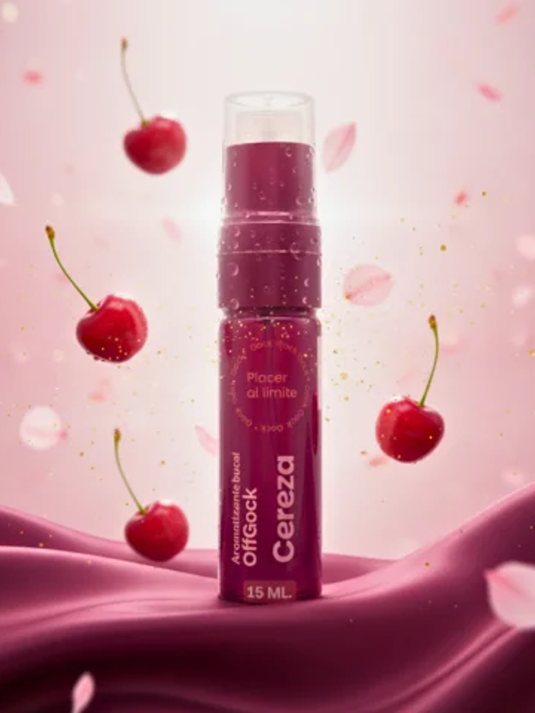 Anti Arcadas para sexo oral CEREZA – OffGock 15ML 2