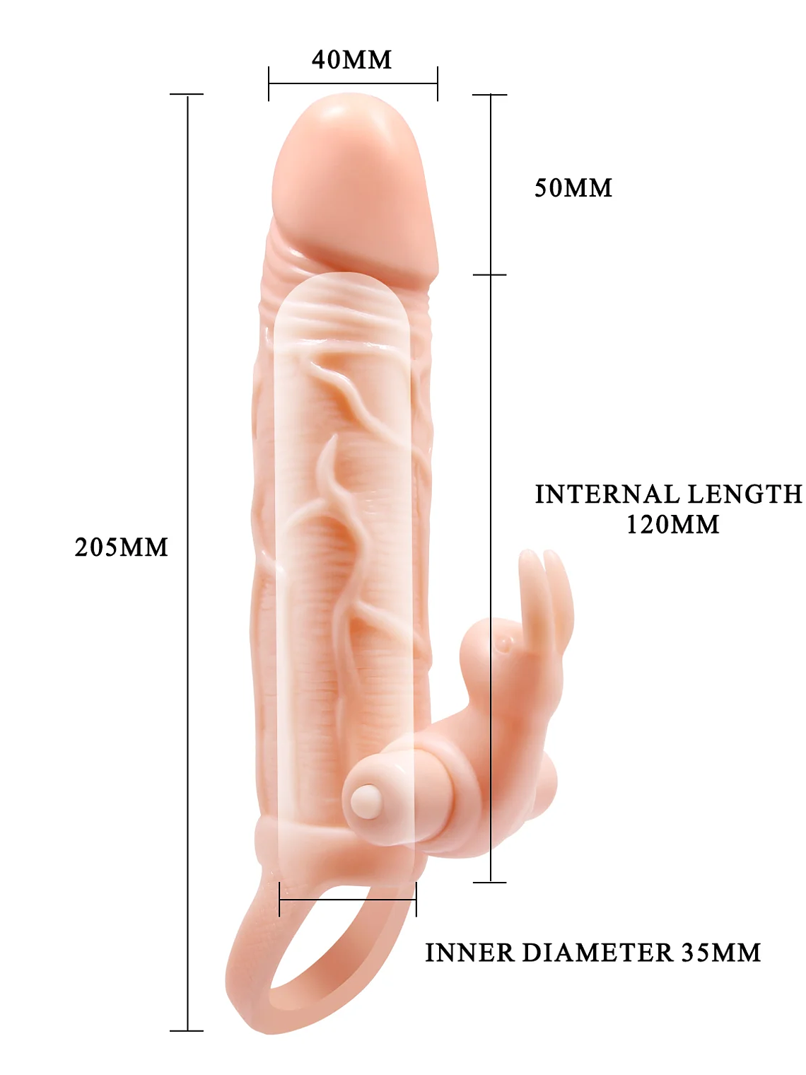 Funda con vibración PRETTYLOVE 5