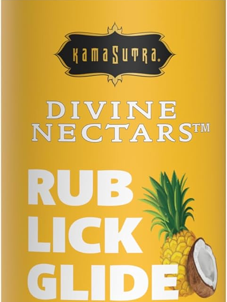 Lubricante c/ Sabor Kama Sutra Néctar Divino 59ml (coco - piña) 2