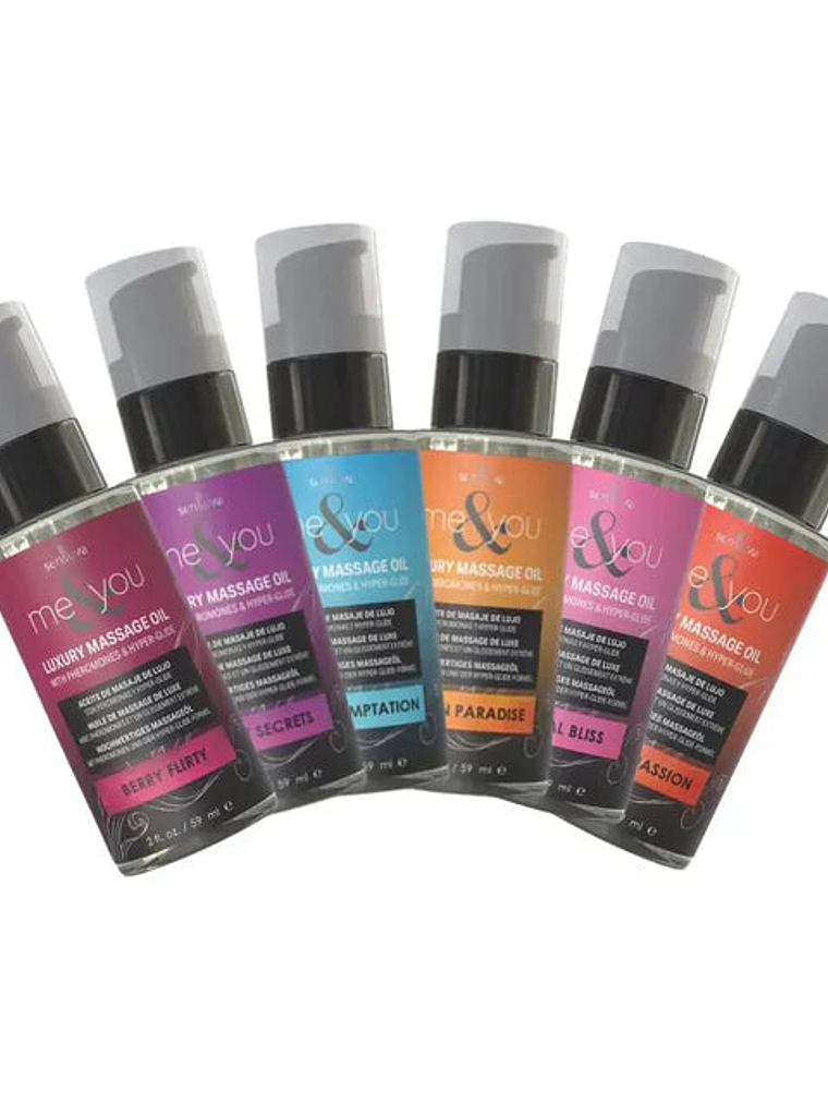 Aceite de Masaje Me & You - Con Feromonas - 59ml. 2