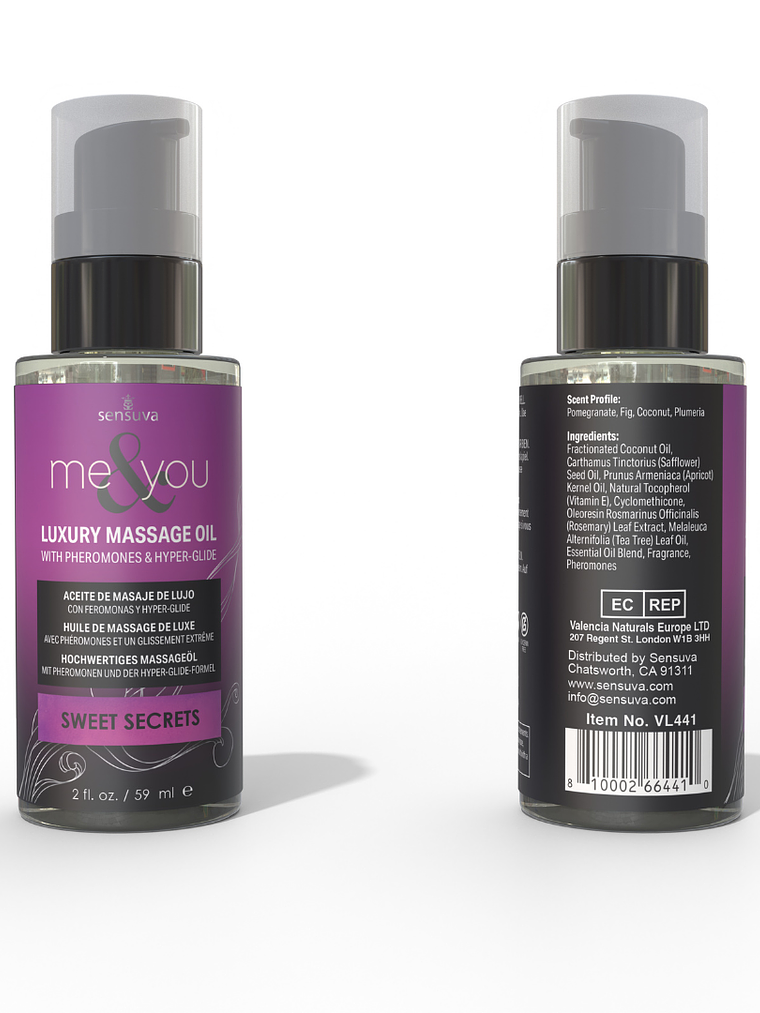 Aceite de Masaje Me & You - Con Feromonas - 59ml. 3