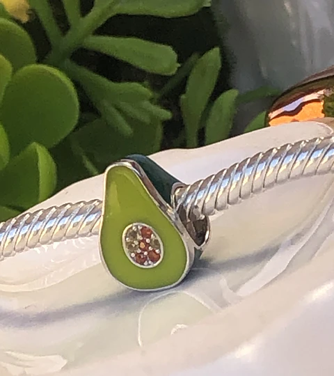 Charm Palta Avocado, Plata 925