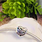 Charm Corazón Patita PET, Plata 925 - Miniatura 3