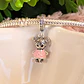 Charm Niña Cachitos Colgante Plata 925 - Miniatura 1