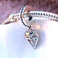 Charm Diamante Plata 925 - Miniatura 2