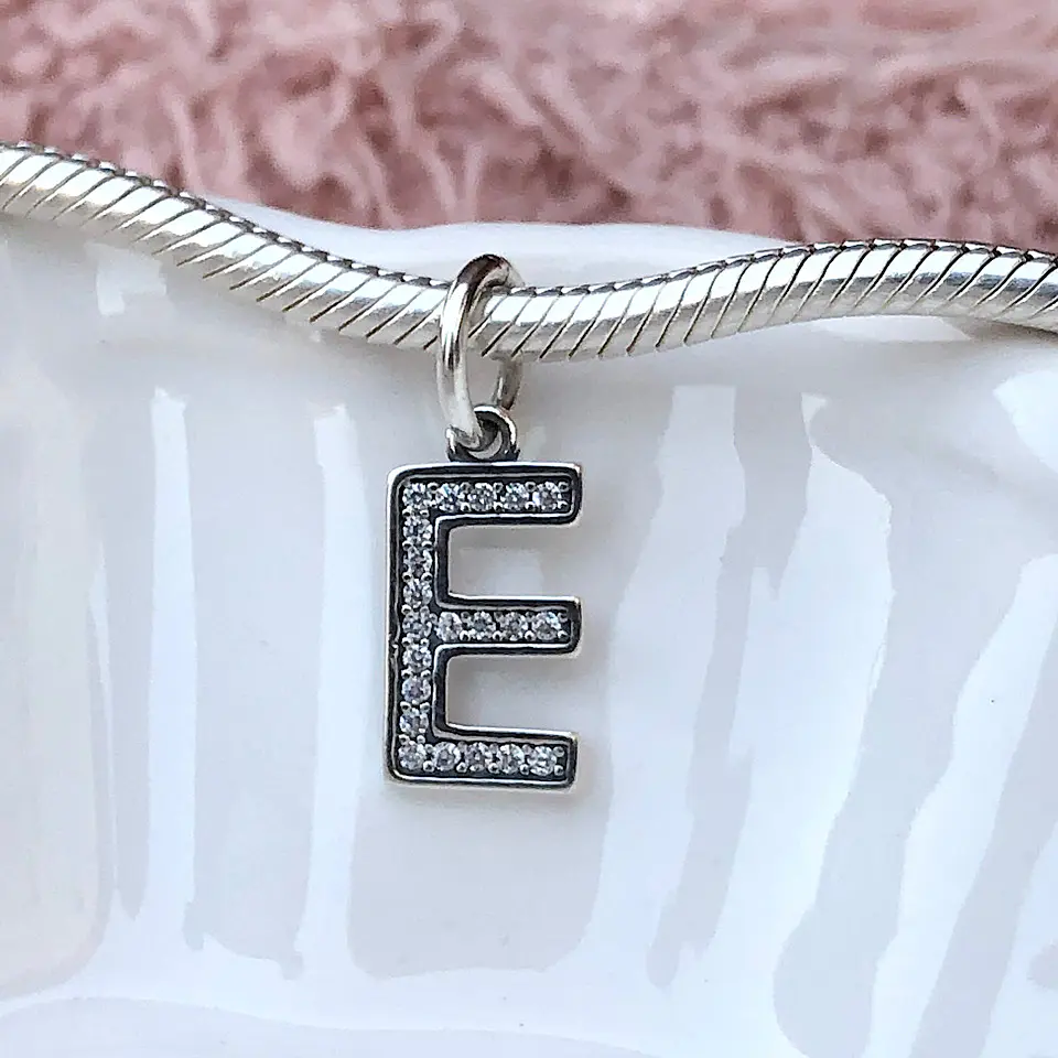 Charm Letra E Plata 925 | Trendycharms 2
