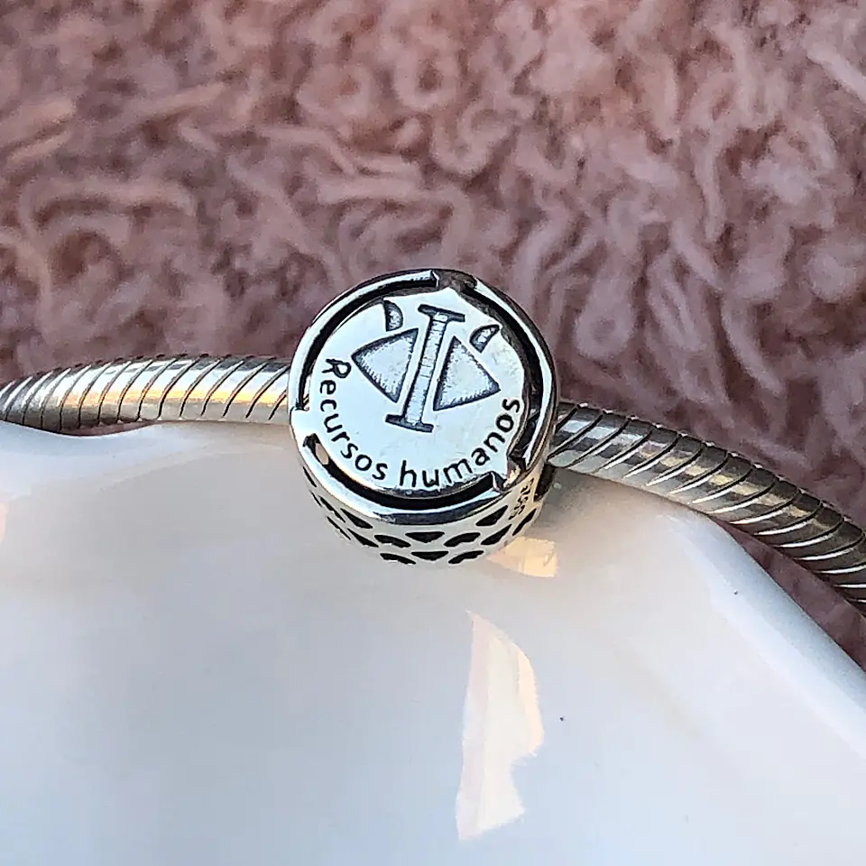 Charm Profesión Recursos Humanos Plata 925 3