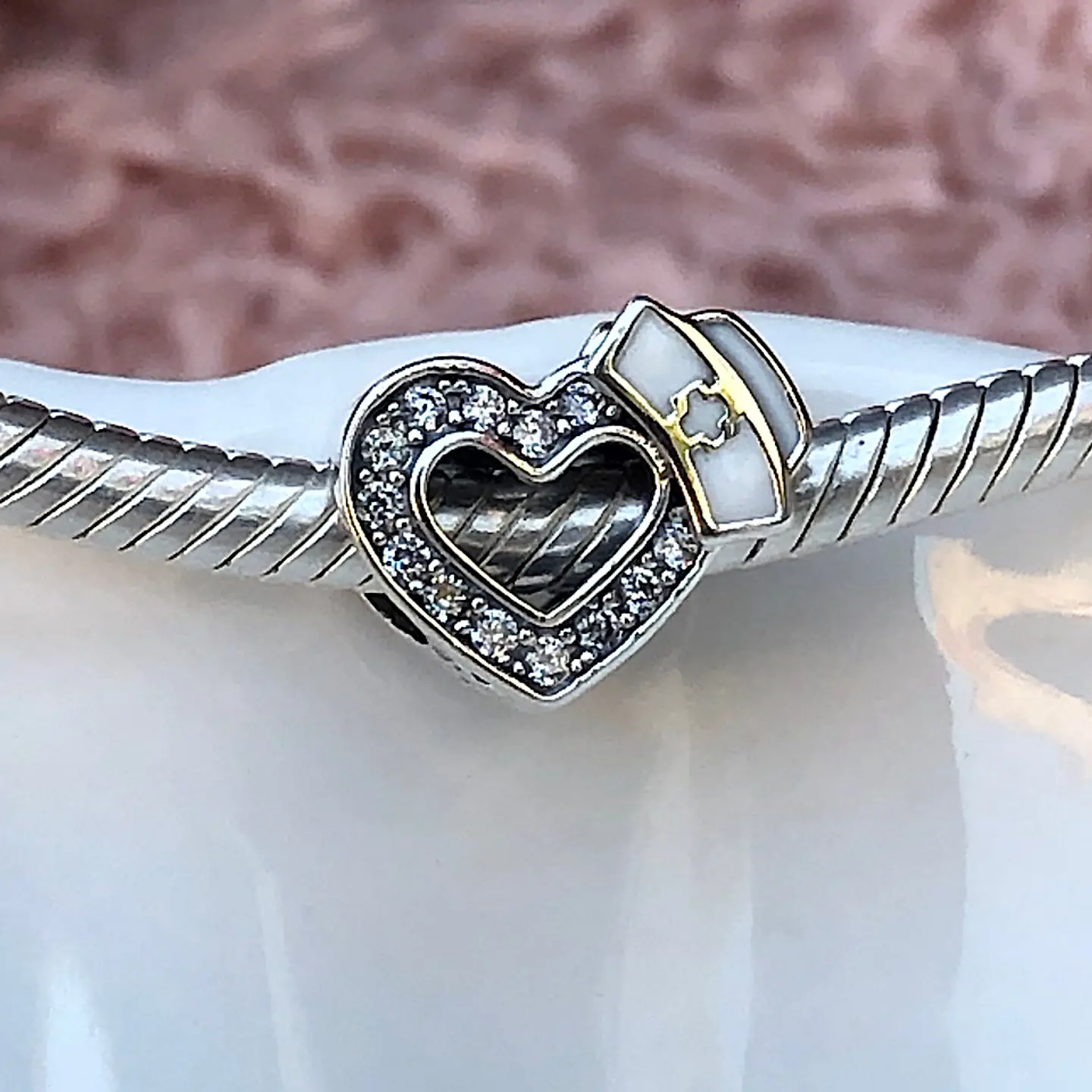 Charm Profesión Enfermera Plata 925 2