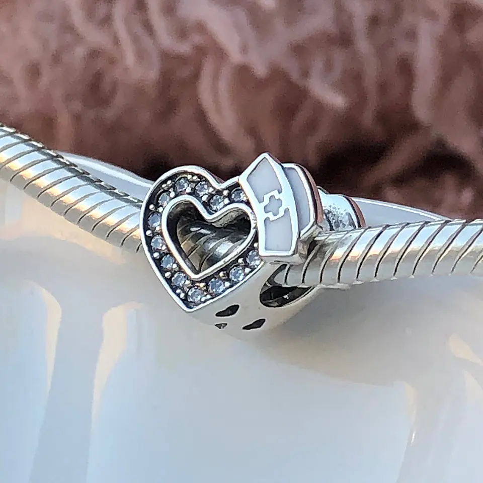 Charm Profesión Enfermera Plata 925 3
