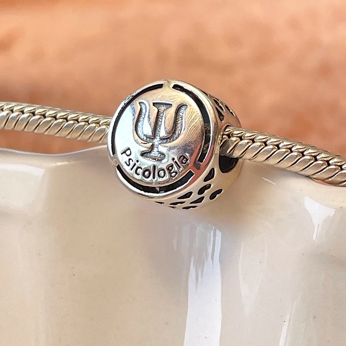 Charm Profesión Psicología Plata 925 3
