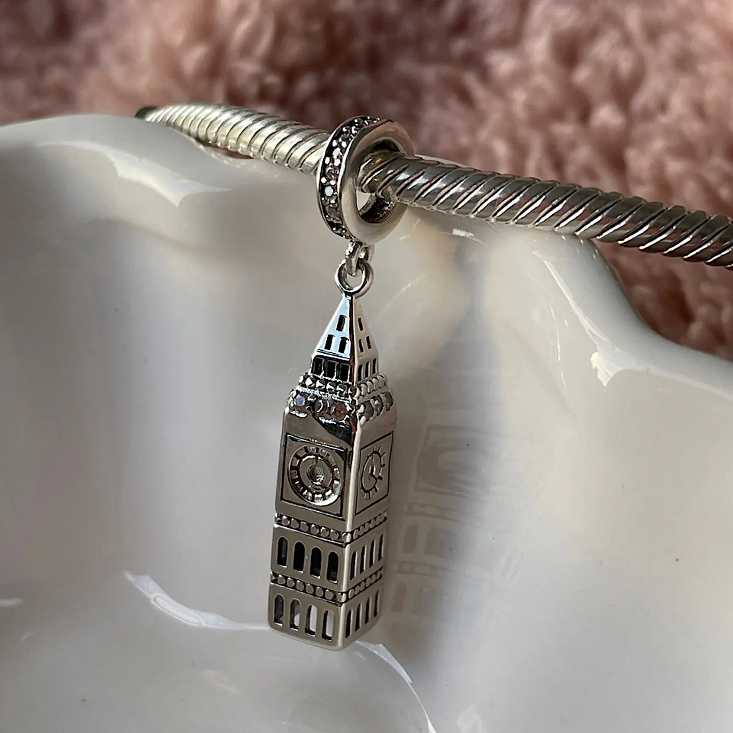 Charm Reloj Big Ben Londes Plata 925 2